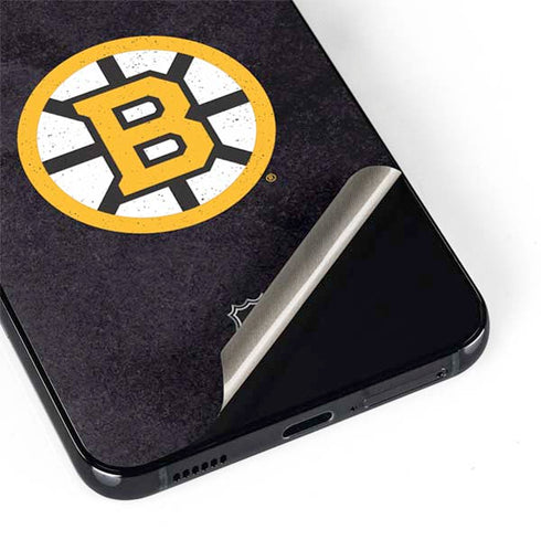 NHL Boston Bruins Distressed Galaxy S22 Plus Skin